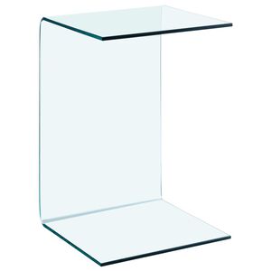 vidaXL Tavolino di Servizio 40x40x60 cm in Vetro Temperato