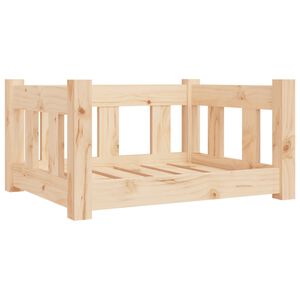 vidaXL Cuccia per Cani 55,5x45,5x28 cm in Legno Massello di Pino