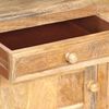 vidaXL Credenza 110x35x75 cm in Legno Massello di Mango