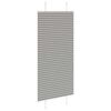 vidaXL Tenda Plissettata Antracite 60x150 cm Larghezza Tessuto 59,4 cm