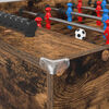 vidaXL Tavolo da Foosball Rovere fum&eacute; 125 x 60,5 x 80 cm
