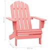 vidaXL Sedia Giardino Adirondack in Legno Massello di Abete Rosa