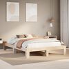 vidaXL Letto senza Materasso 150x200 cm in Legno Massello di Pino