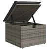 vidaXL Set Divano Giardino 2 pz con Cuscini Grigio Polyrattan Acacia