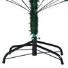 vidaXL Albero di Natale Preilluminato con Palline Verde 150 cm PVC