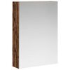 vidaXL Mobiletto per specchio da bagno Legno vecchio 50 x 14,5 x 70 cm