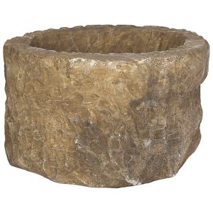 vidaXL Vaso da giardino Pietra invecchiata &Oslash; 35 x 20 cm