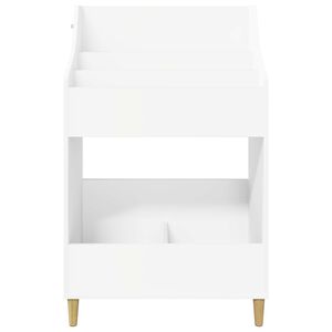 vidaXL Scaffali per Media Bianco 70,5 x 46 x 112 cm
