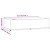 vidaXL Copri Mobili Giardino 2pz 12 Occhielli 315x180x75cm Rettangolo