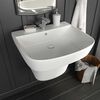 vidaXL Lavabo Bianco 50 x 45 x 41 cm Ceramica Smaltata
