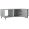 vidaXL Tavolino Salotto Grigio Cemento 102x50x40 cm Legno Multistrato