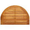 vidaXL Tavolo da Balcone Pieghevole 90x60x72 cm Legno Massello Acacia