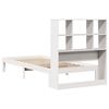 vidaXL Letto Libreria senza Materasso Bianca 90x200 cm Legno di Pino