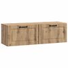 vidaXL Mobile Porta TV da Muro 98 x 31 x 30 cm Rovere Artigianale