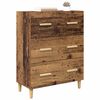 vidaXL Credenza Legno vecchio 69,5 x 34 x 90 cm Legno multistrato