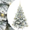 vidaXL Albero di Natale artificiale con 150 LED Bianco 120 cm PE e PVC