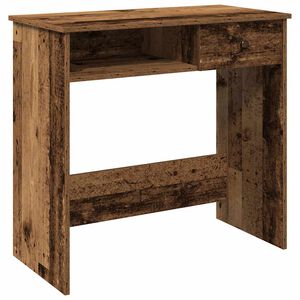 vidaXL Scrivania Legno Antico 80x40x75 cm in Truciolato