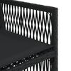 vidaXL Sedie da Giardino con Cuscini 4 pz Nere in Polyrattan