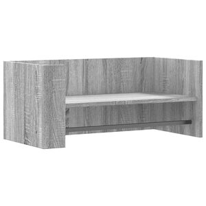 vidaXL Mensola a Muro Grigio Sonoma 70,5x35x30,5 cm Legno Multistrato