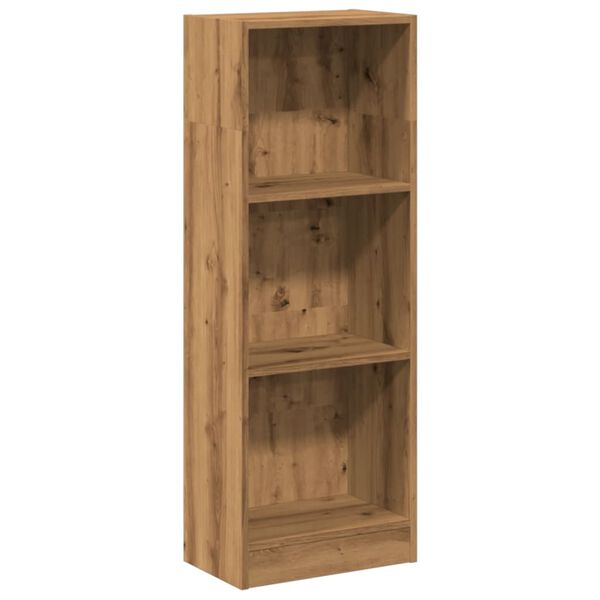 vidaXL Libreria Rovere Artigianale 40x24x109 cm in Legno Multistrato