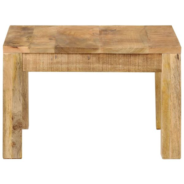 vidaXL Tavolino da Salotto 55x55x35 cm in Legno Massello di Mango