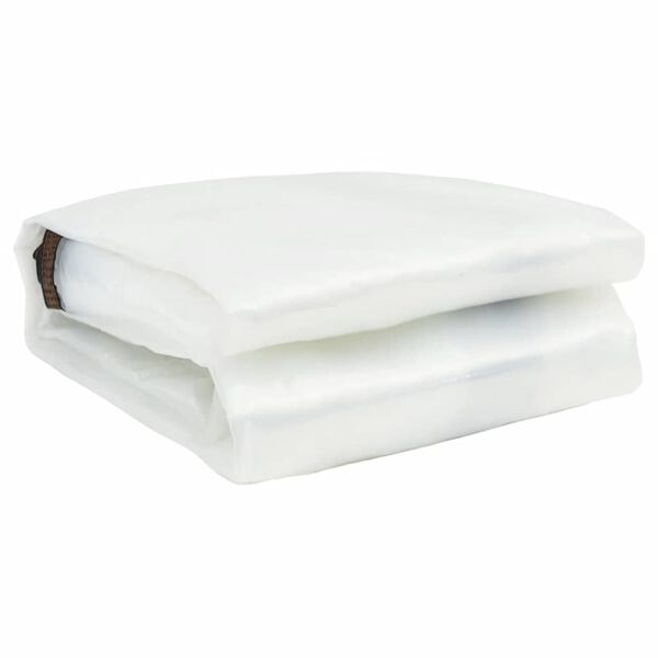 vidaXL Telone Trasparente con Occhielli 1x8 m in Polietilene