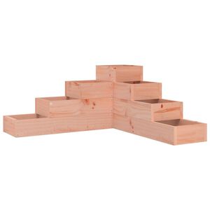 vidaXL Fioriera Giardino 4 Ripiani 80,5x79x36cm Legno Massello Douglas
