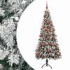 vidaXL Albero di Natale artificiale con palline 120 cm 150 LED
