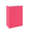 vidaXL Sacchetti di Carta 50 pz con Manici Rosa 32x17x44 cm