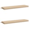 vidaXL Cuscini per Panchina a 2 Pezzi SOEST 2 pz 100% Poliestere Crema