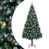 vidaXL Albero di Natale artificiale con 300 LED Verde 240 cm