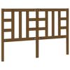 vidaXL Testiera per Letto Ambra 166x4x100 cm in Legno Massello di Pino