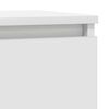 vidaXL Credenza con Cassetto Bianco 71x35x84 cm in Legno Multistrato