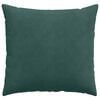 vidaXL Cuscini da Divano 2 pcs Verde Scuro 45 x 45 cm Tessuto in Cords