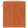 vidaXL Armadietto a muro 2 pcs Marrone cerato 80 x 30 x 35 cm