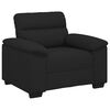 vidaXL Poltrona Nera 100x81x84 cm in Tessuto