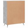 vidaXL Credenza Grigio Cemento 69,5x34x90 cm in Legno Multistrato