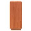 vidaXL Credenza Marrone cerato 104,5 x 34 x 80 cm Pino massello
