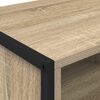 vidaXL Mobile per scarpe Sonoma 60 x 35 x 44 cm Legno multistrato