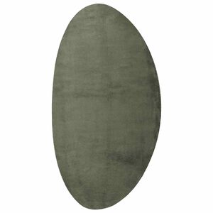 vidaXL Tappeti per area HUARTE Verde foresta 80 x 150 cm Poliestere