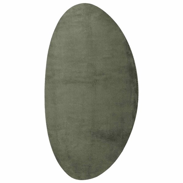 vidaXL Tappeti per area HUARTE Verde foresta 80 x 150 cm Poliestere