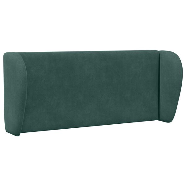 vidaXL Orecchia della Testata Verde 40 x 23 x 6 cm Velluto