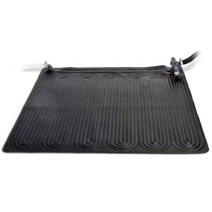 Intex Tappetino Solare Termico in PVC 1,2x1,2 m Nero 28685