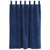 vidaXL Tende oscuranti 2 pcs Blu Scuro 140 x 140 cm Velluto
