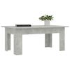 vidaXL Tavolino Salotto Grigio Cemento 100x60x42 cm Legno Multistrato