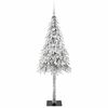 vidaXL Albero di Natale con 300 LED Bianco 180 cm PE e Acciaio