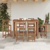 vidaXL Tavolo da Bar in Legno Massello di Acacia 150x70x105 cm