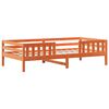 vidaXL Letto senza Materasso Marrone Cera 90x190 cm in Legno di Pino