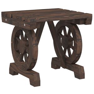 vidaXL Poggiapiedi da Giardino 40x36,5x38,5 cm Lgno Massello di Abete