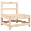 vidaXL Set Salotto da Giardino 7 pz in Legno Massello di Pino